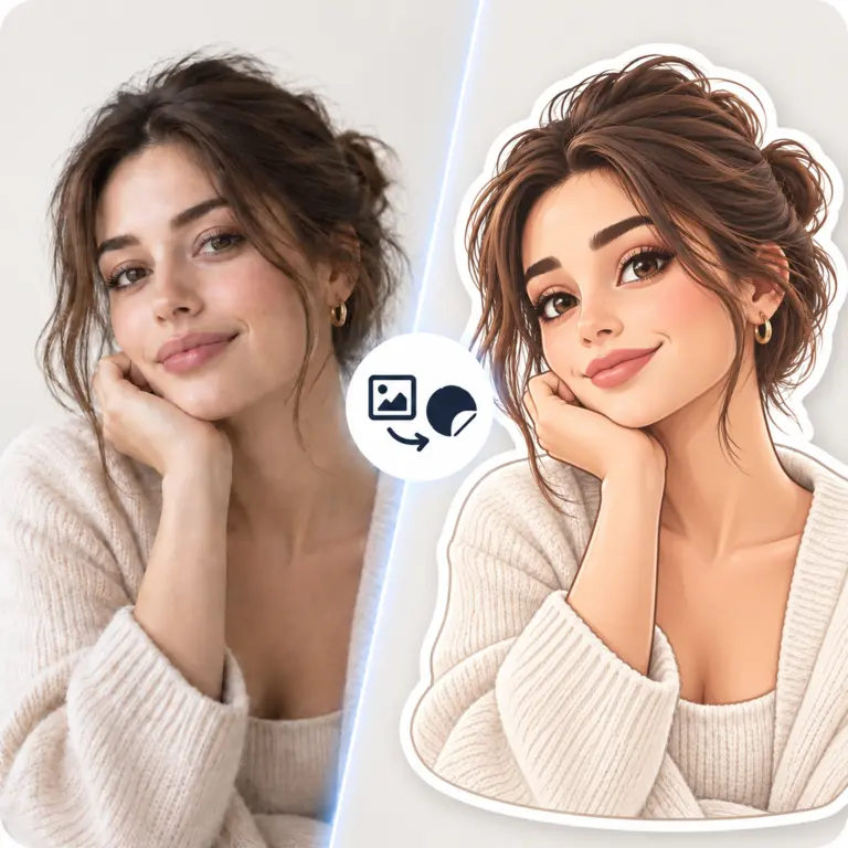 Fotoğraftan Sticker’a